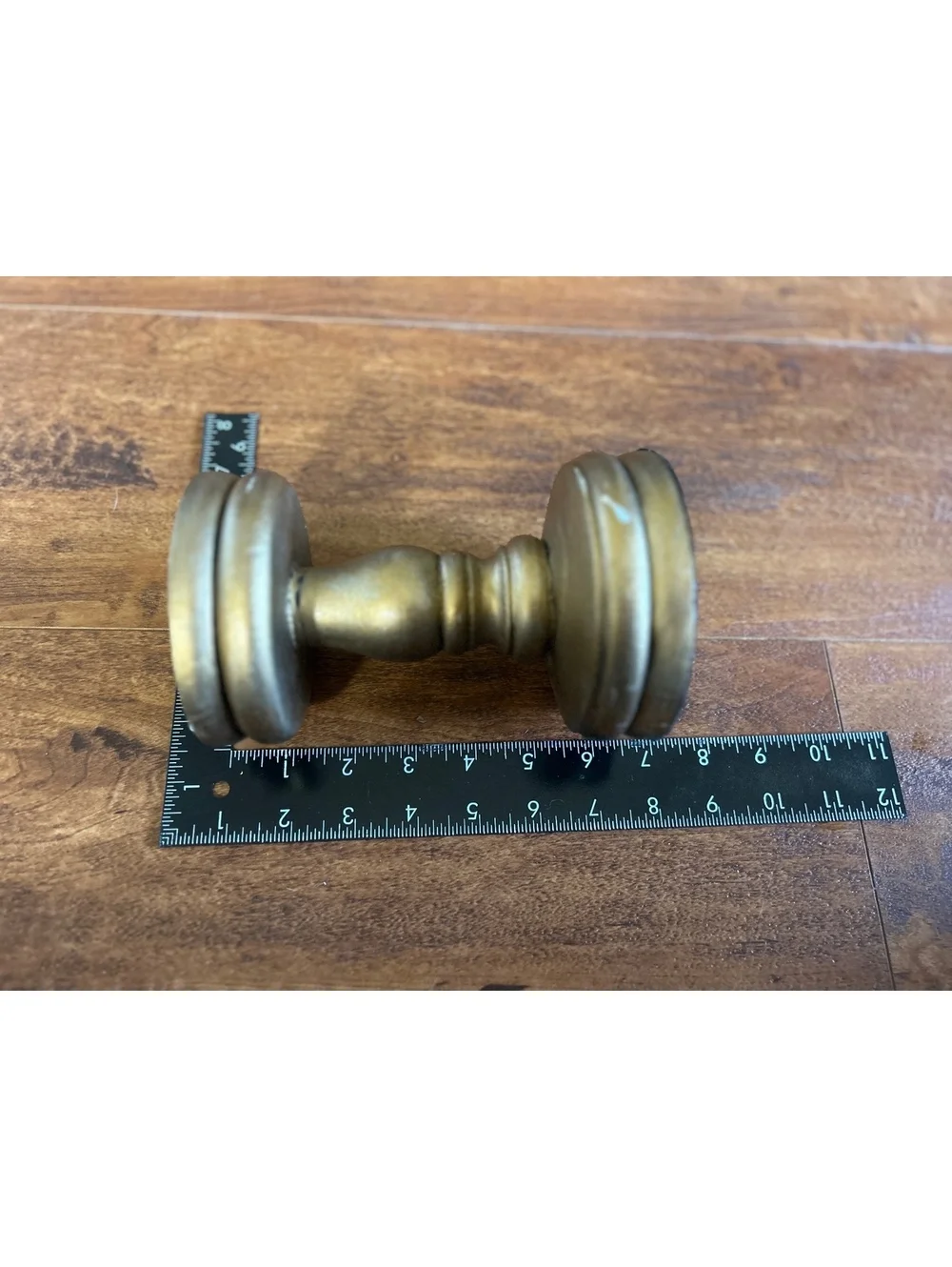 Pair of Vintage Gold Tone Small Candle Holders